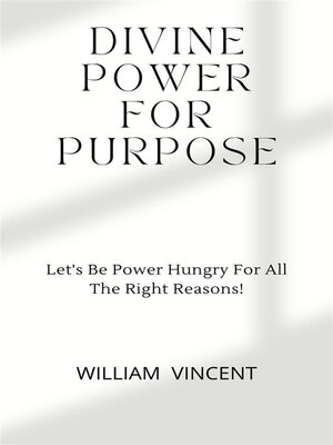 cover image of Divine Power For Purpose